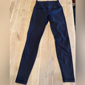 Lululemon size 6 black leggings (thicker)